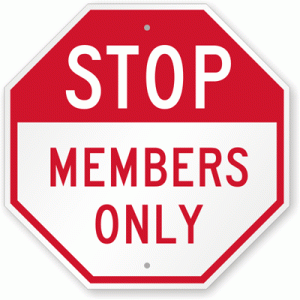 members-only