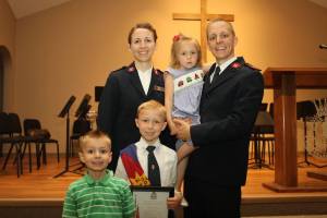 Captain Miller III and Family 