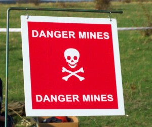 Danger mines