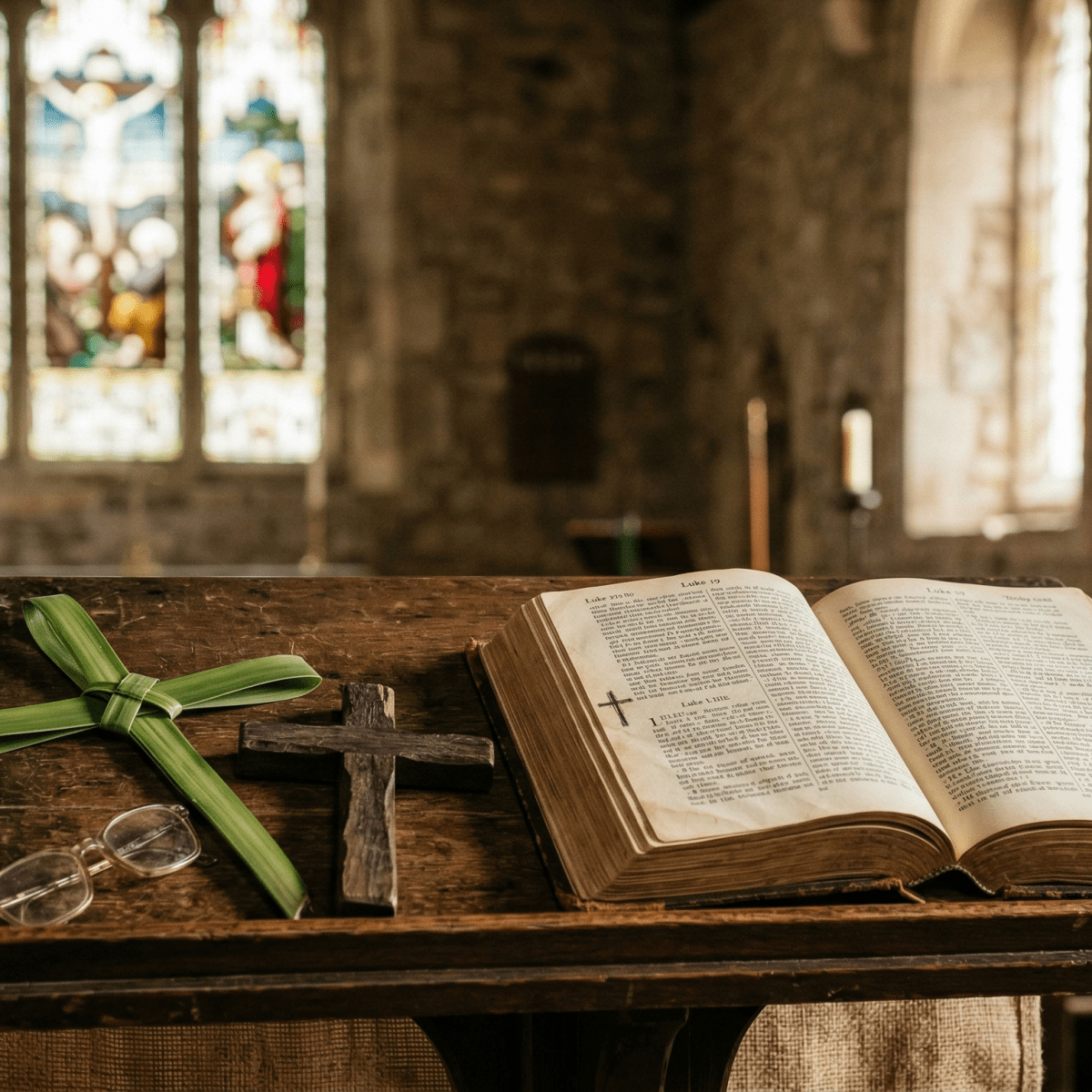 A Pondering on Palms and a Path to the&nbsp;Cross.